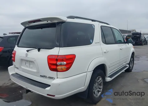2004 Toyota Sequoia Limited V8 from USA, damaged, VIN 5TDBT48A34S206436